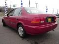 1997 Inza Red Pearl Honda Civic LX Sedan  photo #3