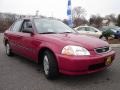 1997 Inza Red Pearl Honda Civic LX Sedan  photo #7