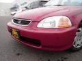 1997 Inza Red Pearl Honda Civic LX Sedan  photo #9