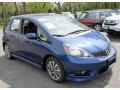 2012 Vortex Blue Pearl Honda Fit Sport  photo #3