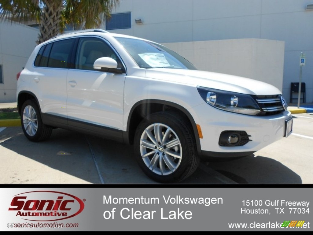 Candy White Volkswagen Tiguan