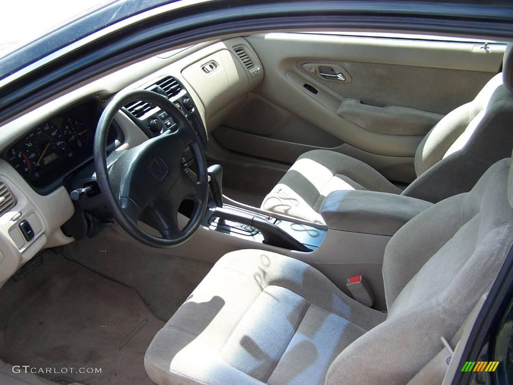1998 Accord LX V6 Coupe - Dark Emerald Pearl / Ivory photo #3
