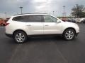 2012 White Diamond Tricoat Chevrolet Traverse LT  photo #4