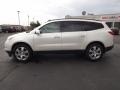 2012 White Diamond Tricoat Chevrolet Traverse LT  photo #8