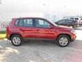 Wild Cherry Metallic - Tiguan S Photo No. 8