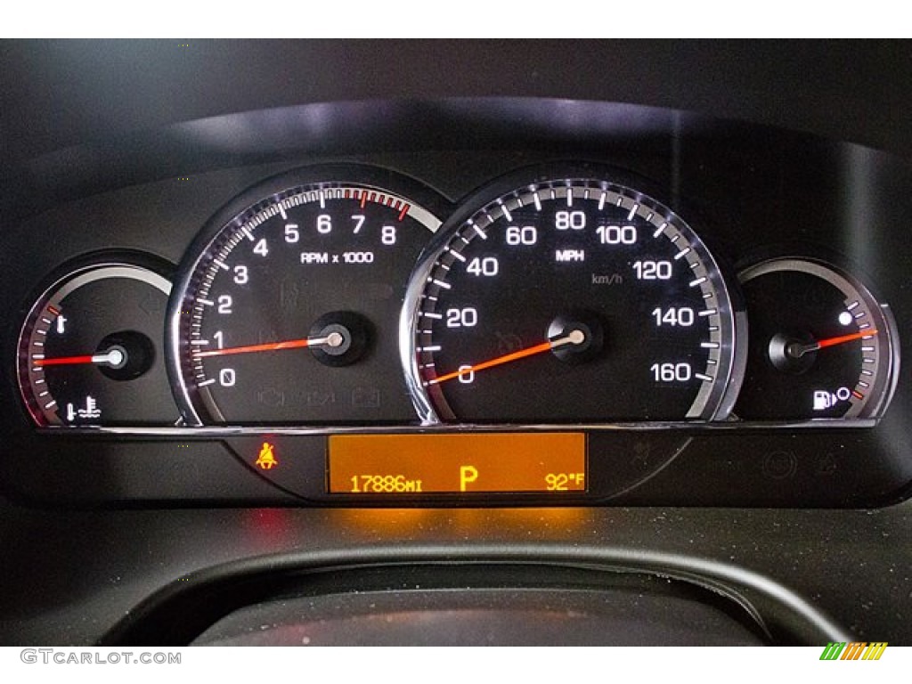 2009 Cadillac STS V8 Gauges Photo #64321513