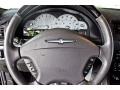 Midnight Black 2002 Ford Thunderbird Premium Roadster Steering Wheel