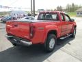 2008 Red Orange Metallic GMC Canyon SLE Extended Cab 4x4  photo #40