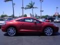 2009 Rave Red Pearl Mitsubishi Eclipse GS Coupe  photo #4