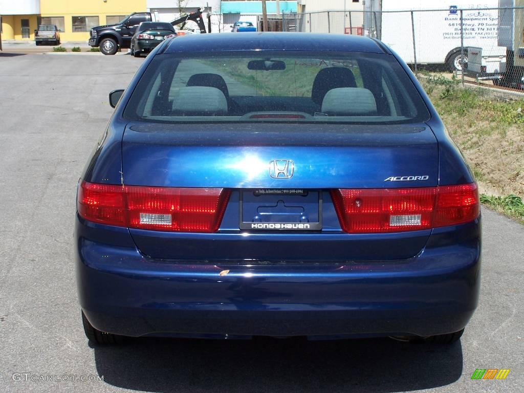 2005 Accord LX Sedan - Eternal Blue Pearl / Gray photo #1