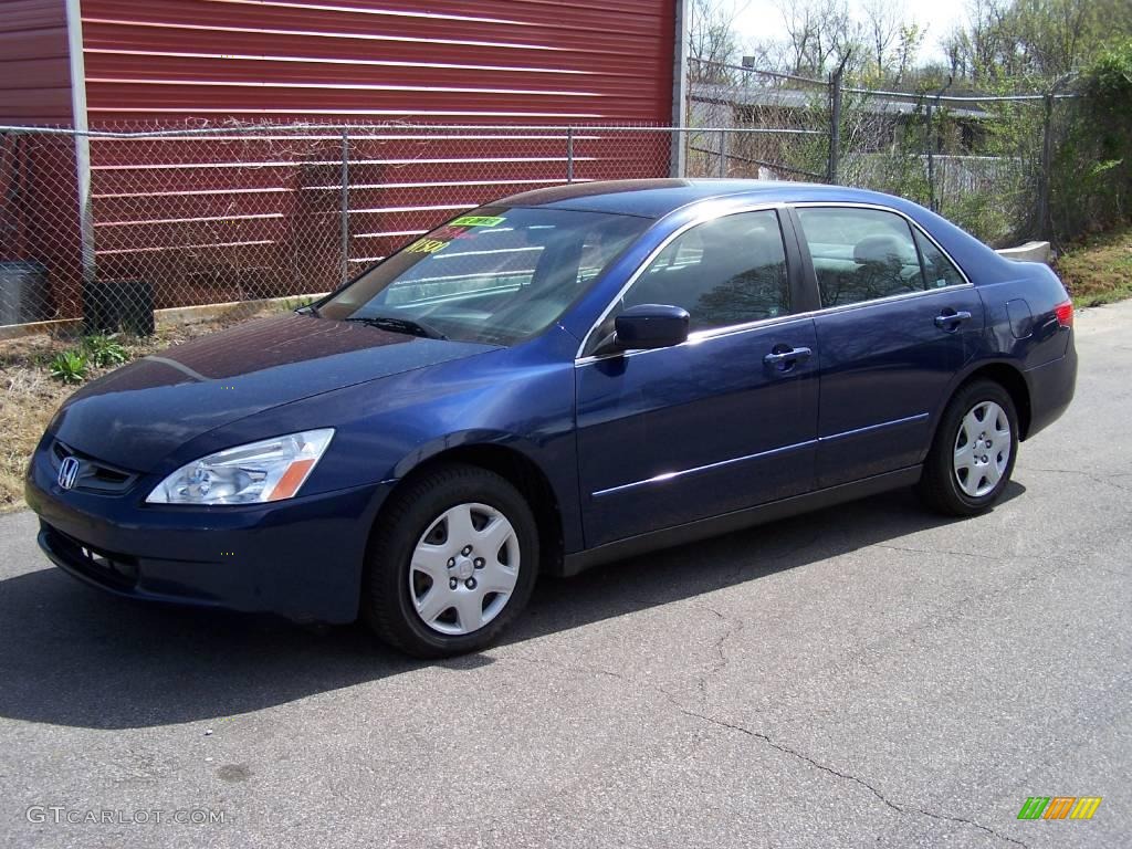 2005 Eternal Blue Pearl Honda Accord Lx Sedan 6413221 Photo 4 2005 Accord Lx Sedan Eternal Blue Pearl Gray Photo 4