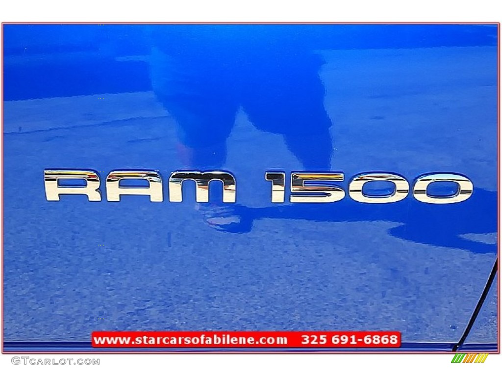 2007 Ram 1500 Lone Star Edition Quad Cab - Electric Blue Pearl / Medium Slate Gray photo #10