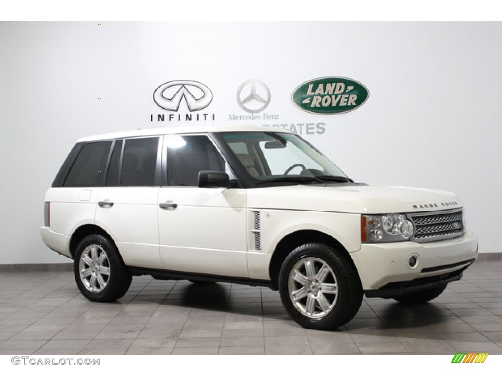 2006 Range Rover HSE - Chawton White / Sand/Jet photo #1