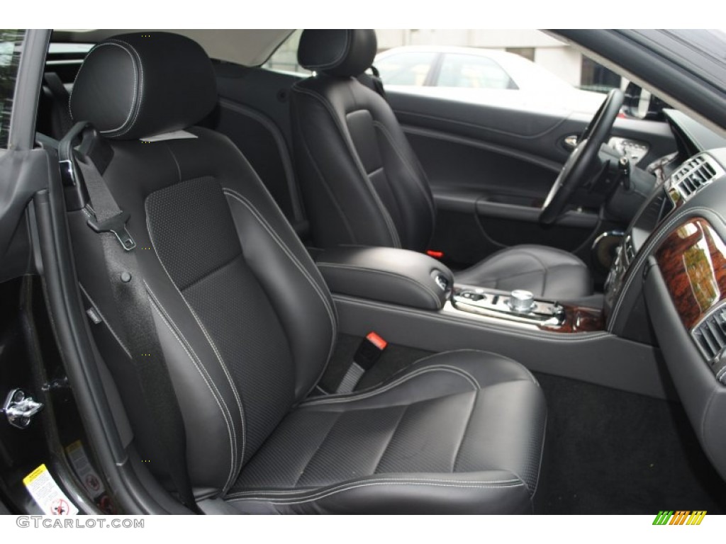 Warm Charcoal/Warm Charcoal Interior 2011 Jaguar XK XKR Convertible Photo #64325872