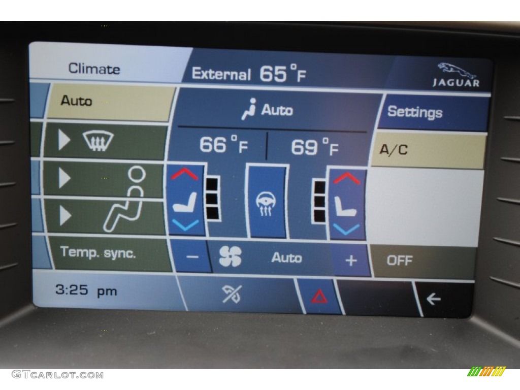 2011 Jaguar XK XKR Convertible Controls Photo #64325961