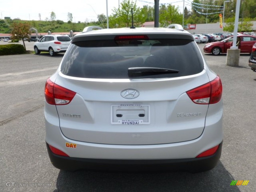 2012 Tucson GLS - Diamond Silver / Black photo #5