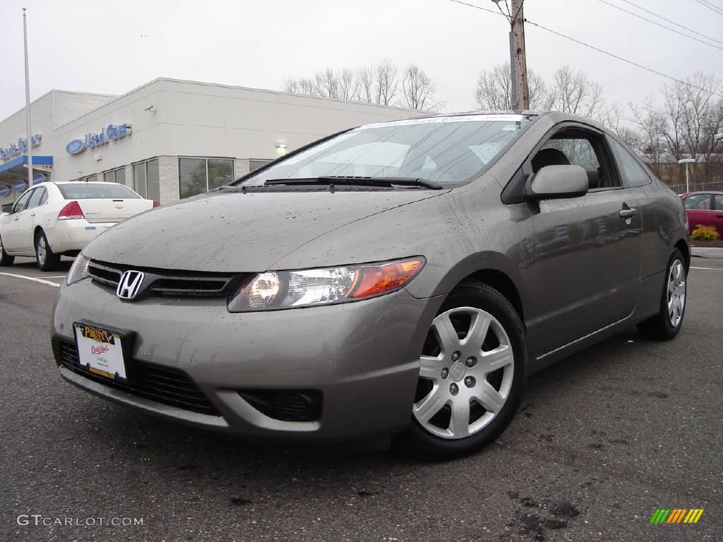 Galaxy Gray Metallic Honda Civic