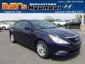 2013 Indigo Night Blue Hyundai Sonata GLS  photo #1