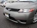 2006 Galaxy Gray Metallic Honda Civic LX Coupe  photo #9