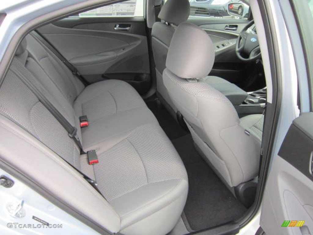 Gray Interior 2013 Hyundai Sonata GLS Photo #64329525