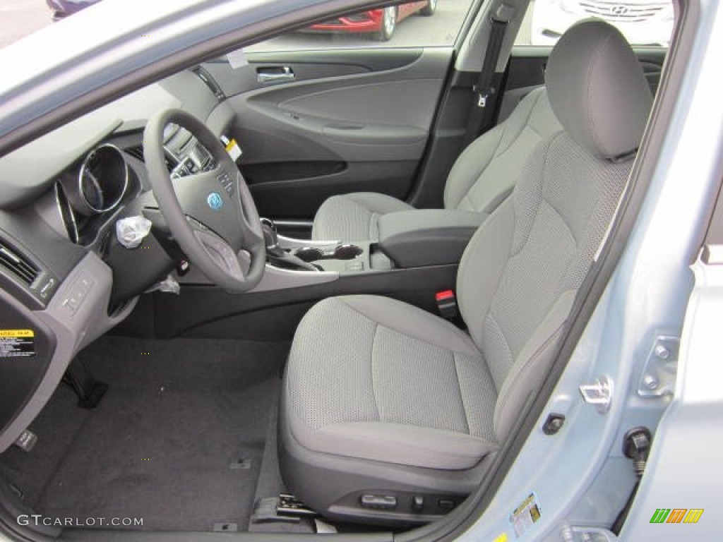 Gray Interior 2013 Hyundai Sonata GLS Photo #64329556