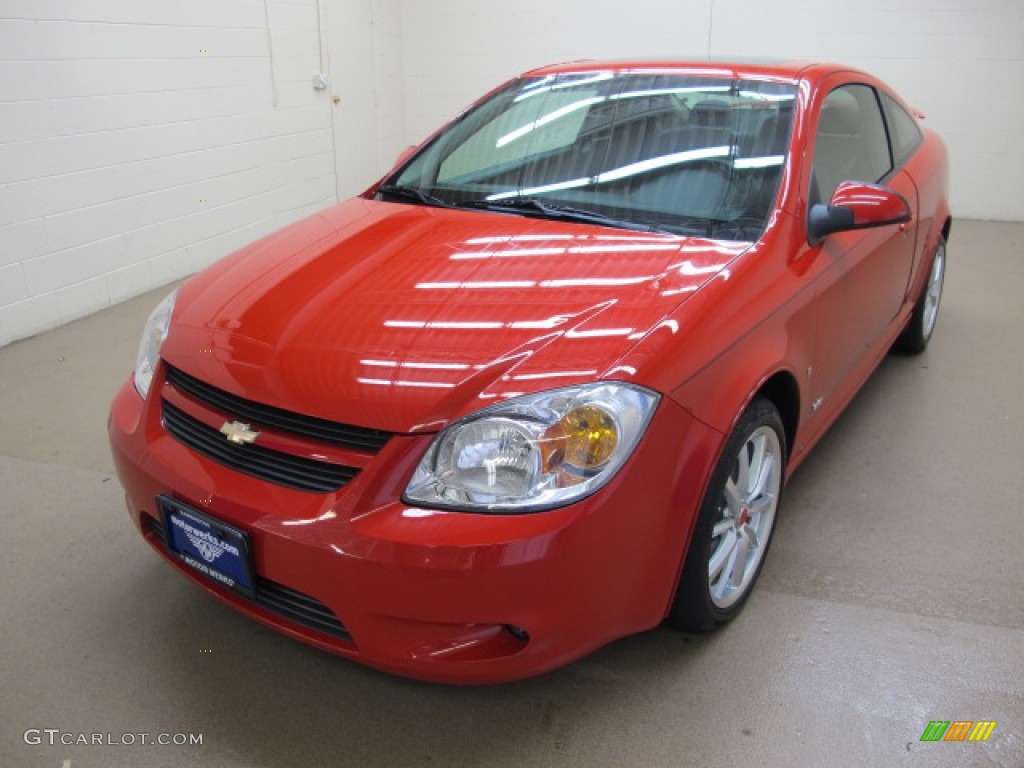 2007 Cobalt SS Coupe - Victory Red / Gray photo #2