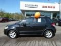 2008 Black Pearl Metallic Suzuki SX4 Crossover Touring AWD  photo #2