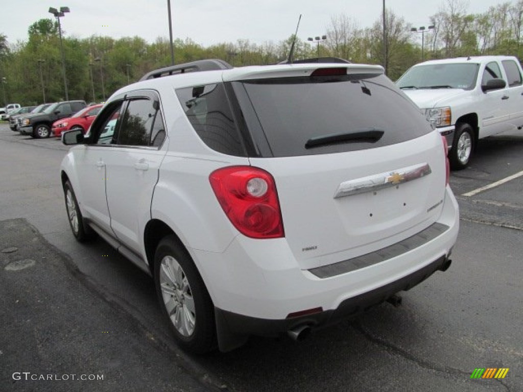 2010 Equinox LT AWD - Summit White / Jet Black photo #7