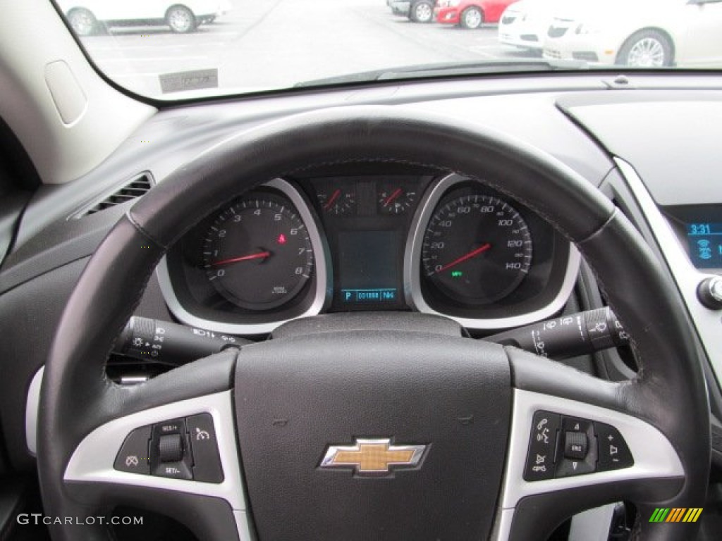 2010 Equinox LT AWD - Summit White / Jet Black photo #20