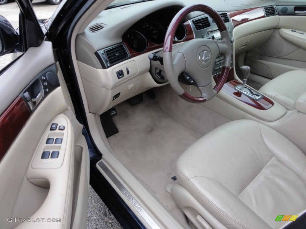 2002 ES 300 - Blue Onyx Pearl / Ivory photo #14