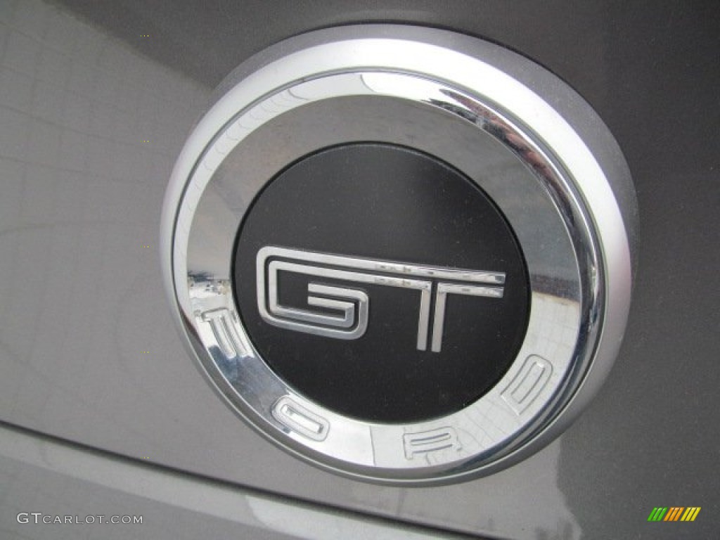 2011 Mustang GT Premium Coupe - Sterling Gray Metallic / Saddle photo #9