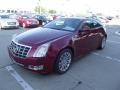 2012 Crystal Red Tintcoat Cadillac CTS Coupe  photo #1