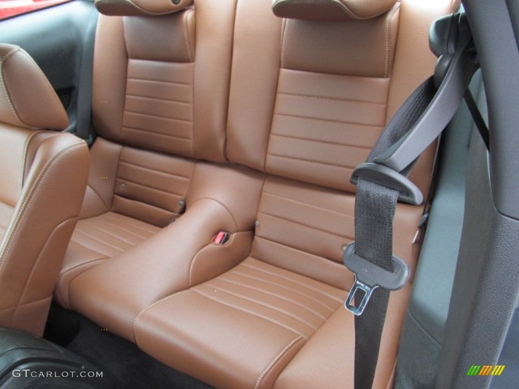 2011 Mustang GT Premium Coupe - Sterling Gray Metallic / Saddle photo #15