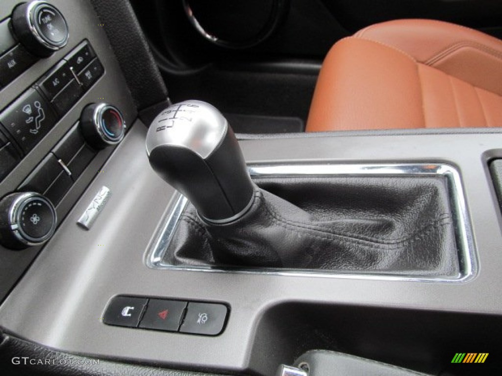 2011 Mustang GT Premium Coupe - Sterling Gray Metallic / Saddle photo #17