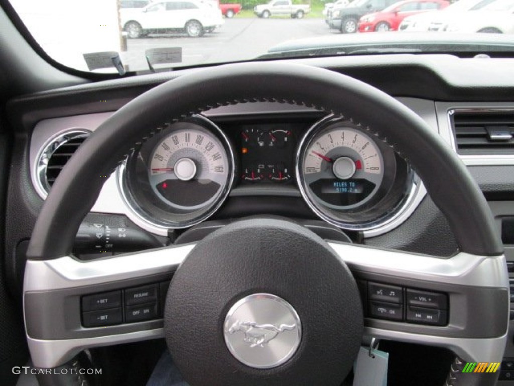 2011 Mustang GT Premium Coupe - Sterling Gray Metallic / Saddle photo #19