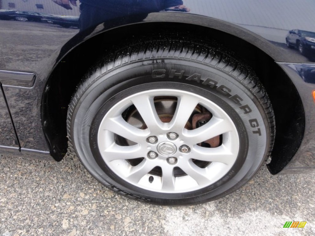 2002 ES 300 - Blue Onyx Pearl / Ivory photo #35