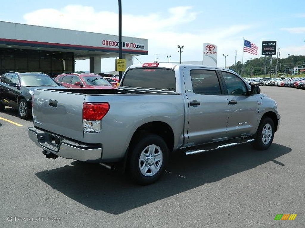 2012 Tundra SR5 CrewMax - Silver Sky Metallic / Graphite photo #3