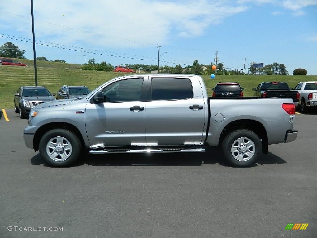 2012 Tundra SR5 CrewMax - Silver Sky Metallic / Graphite photo #6