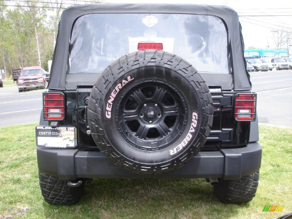 2011 Wrangler Sport 4x4 - Black / Black photo #5