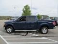 2011 Dark Blue Pearl Metallic Ford F150 XLT SuperCrew 4x4  photo #7