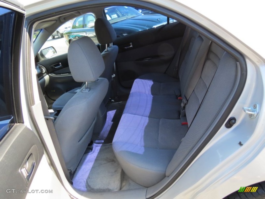 2003 MAZDA6 i Sedan - Satin Silver Metallic / Gray photo #8