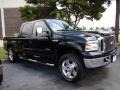 2006 Black Ford F250 Super Duty Lariat FX4 Off Road Crew Cab 4x4  photo #4