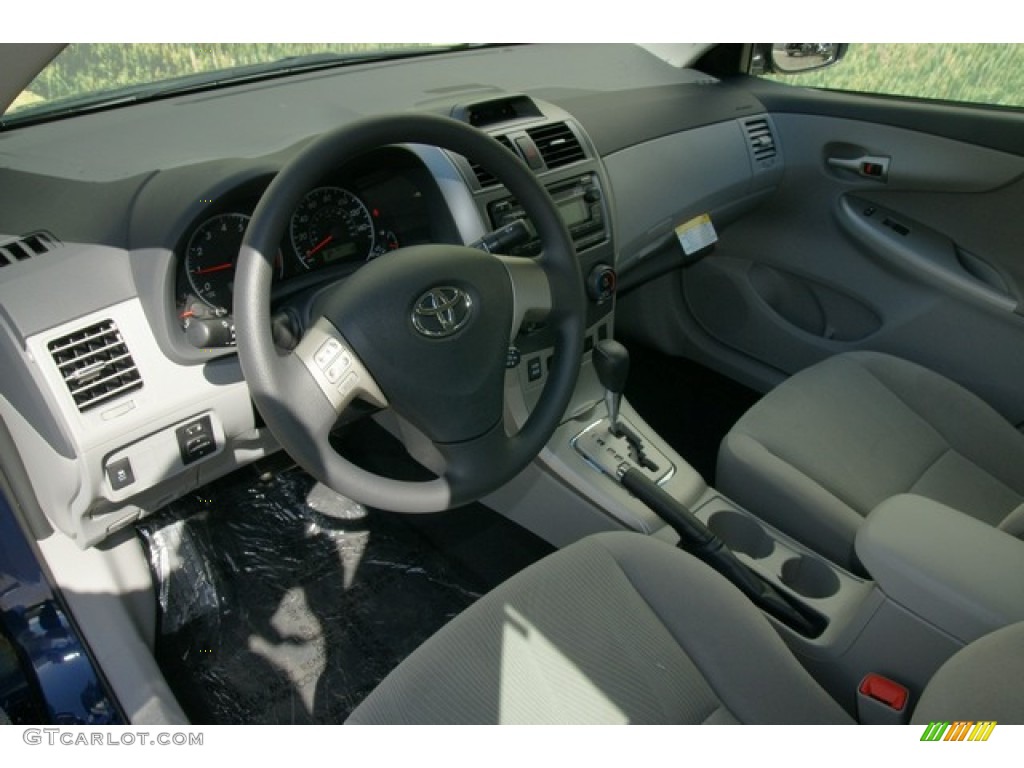 2012 Corolla LE - Nautical Blue Metallic / Ash photo #4
