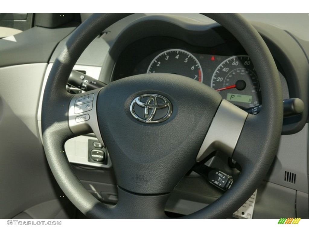2012 Corolla LE - Nautical Blue Metallic / Ash photo #10