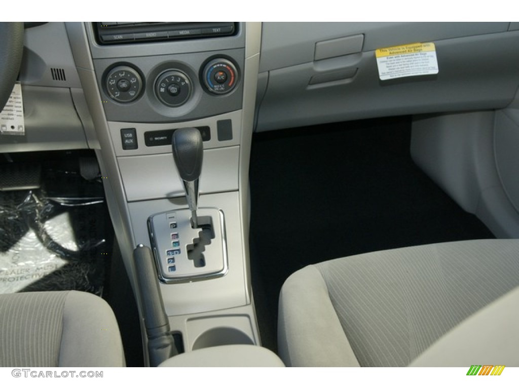 2012 Corolla LE - Nautical Blue Metallic / Ash photo #12