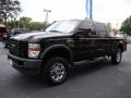 2008 Black Ford F250 Super Duty FX4 Crew Cab 4x4  photo #4