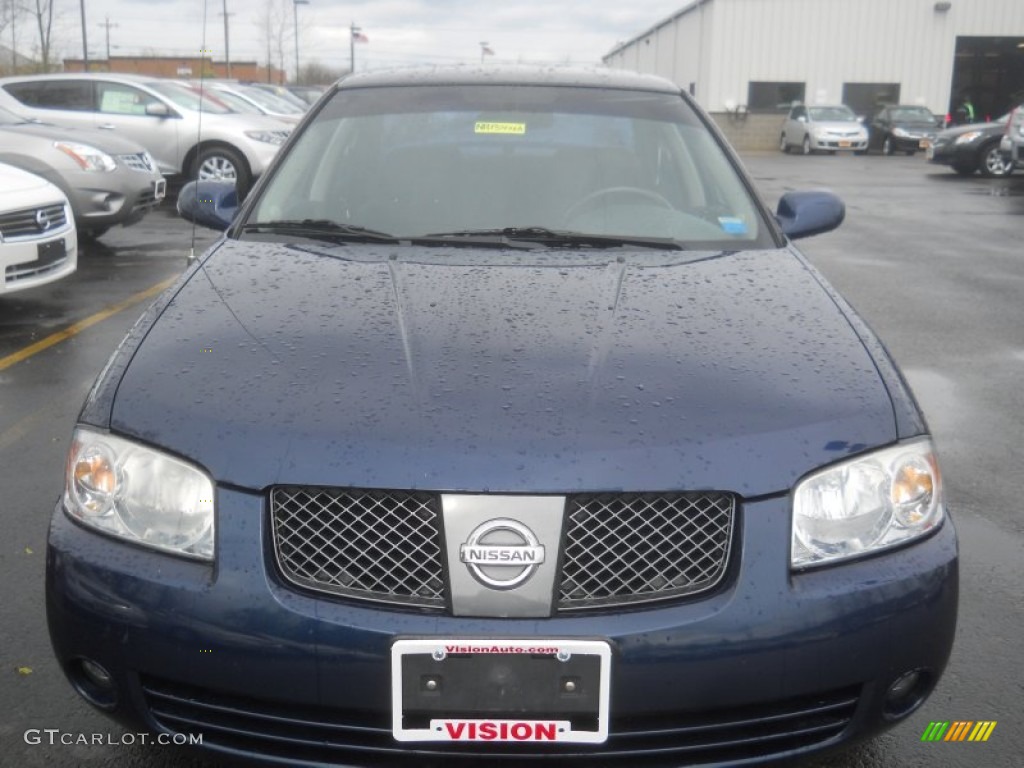 2005 Sentra 1.8 S Special Edition - Blue Dusk / Charcoal photo #12