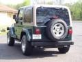 2000 Forest Green Pearl Jeep Wrangler Sahara 4x4  photo #8