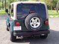 2000 Forest Green Pearl Jeep Wrangler Sahara 4x4  photo #19