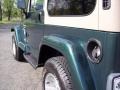 2000 Forest Green Pearl Jeep Wrangler Sahara 4x4  photo #29